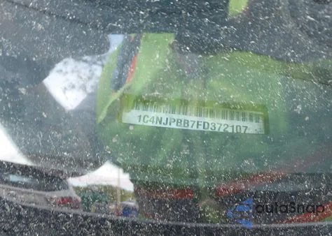 2015 Jeep Patriot Sport из США, поврежденный, VIN 1C4NJPBB7FD372107